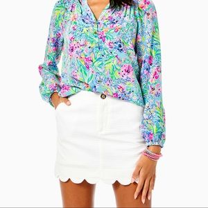 Lilly Pulitzer White Colette Skort